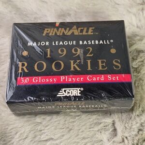 1992 Pinnacle MLB Rookies 30 Glossy Player Card Set Score Factory Sealed